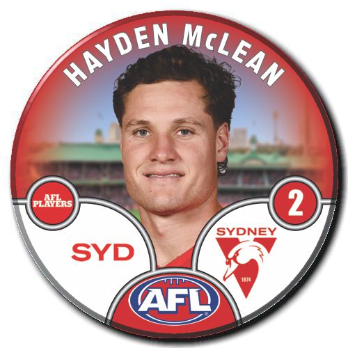 2025 AFL Sydney Swans Football Club - McLEAN, Justin