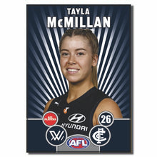 AFLW S11 CARLTON -  McMILLAN, Tayla
