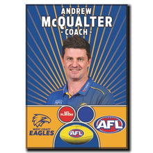 AFL 2026 WEST COAST EAGLES Football Club - McQUALTER, Andrew - COACH