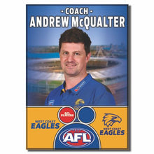 2025 AFL West Coast Eagles Football Club - McQUALTER, Andrew - COACH