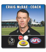 2024 AFL Collingwood Football Club - McRAE, Craig- COACH