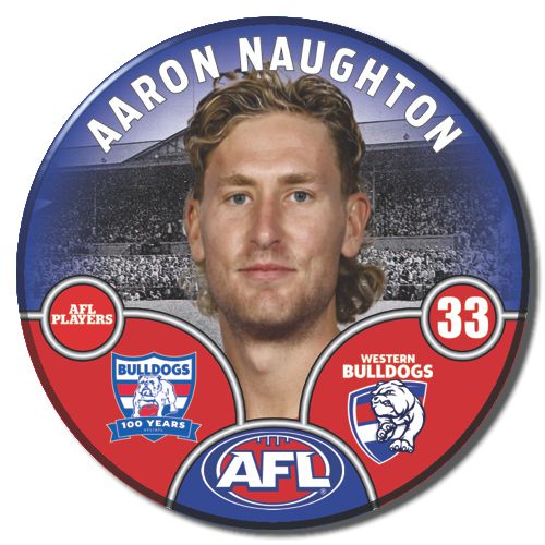 2025 AFL Western Bulldogs Football Club - NAUGHTON, Aaron