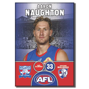 2025 AFL Western Bulldogs Football Club - NAUGHTON, Aaron