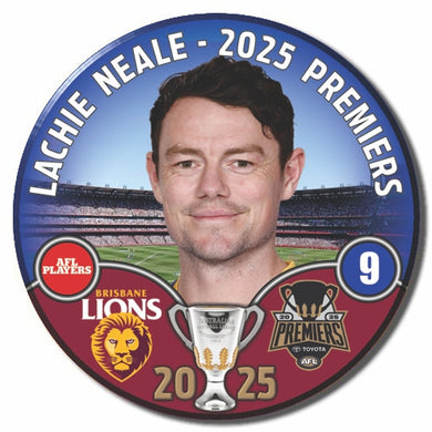 AFL 2025 PREMIERS - NEALE, Lachie