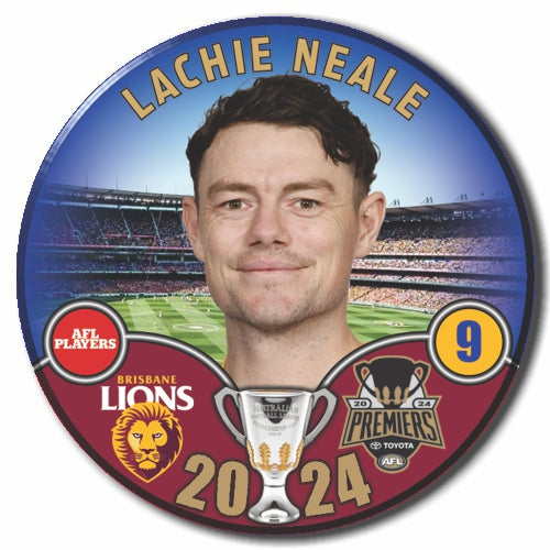 2024 AFL PREMIERS - BRISBANE LIONS - NEALE, Lachie