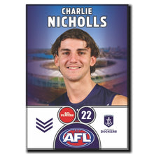 2025 AFL Fremantle Football Club - NICHOLLS, Charlie