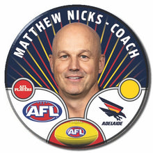 AFL 2026 ADELAIDE Football Club - NICKS, Matthew - COACH