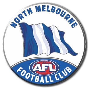 NORTH MELBOURNE SUPPORTER BADGES