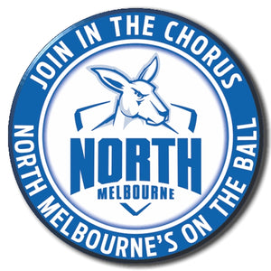 NORTH MELBOURNE SUPPORTER BADGES