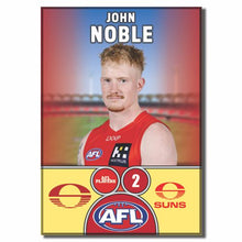 2025 AFL Gold Coast Suns Football Club - NOBLE, John