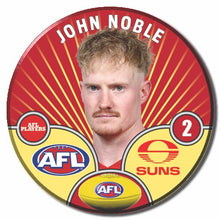 AFL 2026 GOLD COAST SUNS Football Club - NOBLE, John