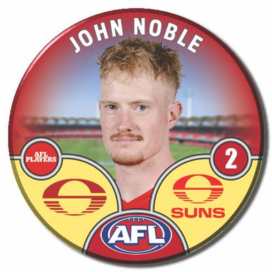 2025 AFL Gold Coast Suns Football Club - NOBLE, John
