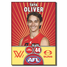 AFLW S10 GOLD COAST SUNS - OLIVER, Taya