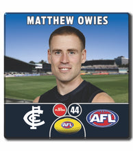 2024 AFL Carlton Football Club - OWIES, Matthew