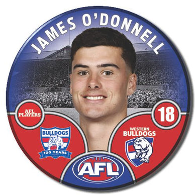 2025 AFL Western Bulldogs Football Club - O'DONNELL, James