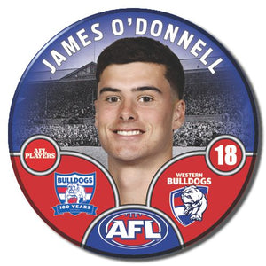 2025 AFL Western Bulldogs Football Club - O'DONNELL, James