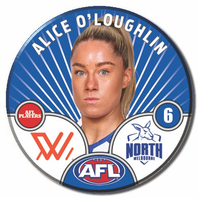 AFLW S10 NORTH MELBOURNE - O'LOUGHLIN, Alice