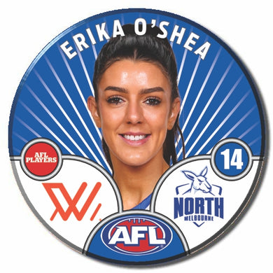 AFLW S10 NORTH MELBOURNE - O'SHEA, Erika