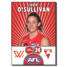 AFLW S10 SYDNEY SWANS - O'SULLIVAN, Julie