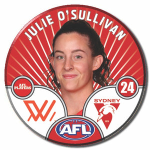 AFLW S10 SYDNEY SWANS - O'SULLIVAN, Julie
