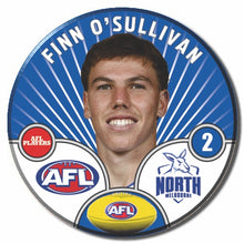 AFL 2026 NORTH MELBOURNE Football Club - O'SULLIVAN, Finn