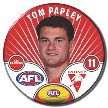 AFL 2026 SYDNEY SWANS Football Club - PAPLEY, Tom