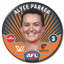 AFLW S11 GWS GIANTS - PARKER, Alyce