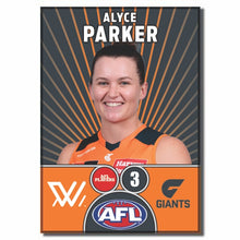 AFLW S10 GWS GIANTS - PARKER, Alyce