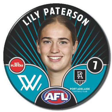 AFLW S10 PORT ADELAIDE - PATERSON, Lily