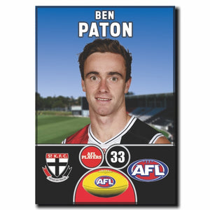 2024 AFL St Kilda Football Club - PATON, Ben