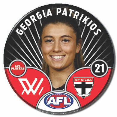 AFLW S10 ST KILDA - PATRIKIOS, Georgia