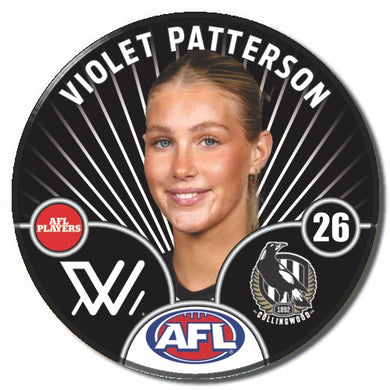 AFLW S10 COLLINGWOOD - PATTERSON, Violet