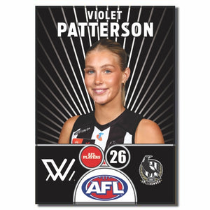 AFLW S10 COLLINGWOOD - PATTERSON, Violet
