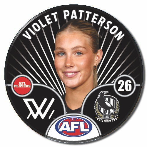 AFLW S10 COLLINGWOOD - PATTERSON, Violet