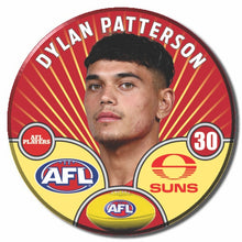 AFL 2026 GOLD COAST SUNS Football Club - PATTERSON, Dylan