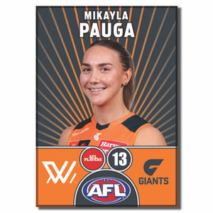 AFLW S10 GWS GIANTS - PAUGA, Mikayla