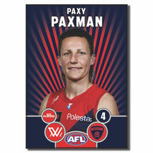 AFLW S11 MELBOURNE - PAXMAN, Paxy