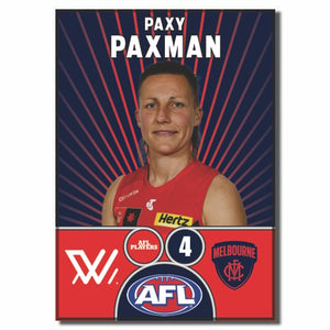 AFLW S10 MELBOURNE - PAXMAN, Paxy