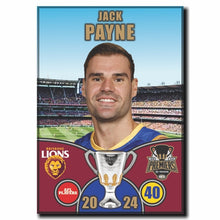 2024 AFL PREMIERS - BRISBANE LIONS - PAYNE, Jack