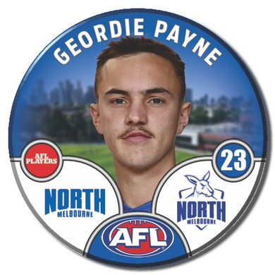 2025 AFL North Melbourne Football Club - PAYNE, Geordie