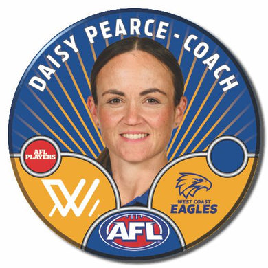 AFLW S10 WEST COAST EAGLES - PEARCE, Daisy - Coach