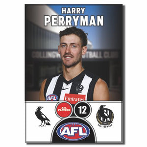 2025 AFL Collingwood Football Club - PERRYMAN, Harry