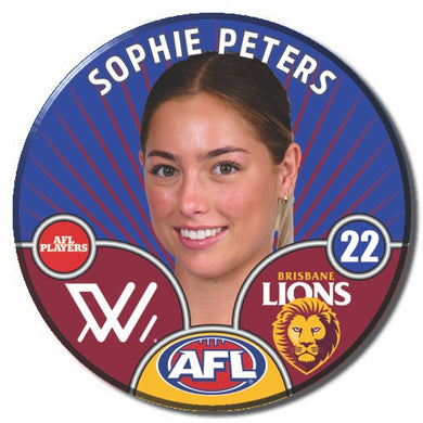 AFLW S10 BRISBANE - PETERS, Sophie