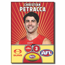 AFL 2026 GOLD COAST SUNS Football Club - PETRACCA, Christian