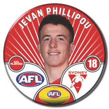 AFL 2026 SYDNEY SWANS Football Club - PHILLIPOU, Jevan