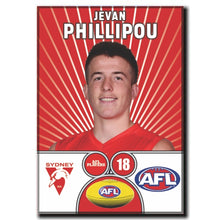 AFL 2026 SYDNEY SWANS Football Club - PHILLIPOU, Jevan