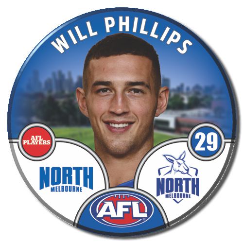 2025 AFL North Melbourne Football Club - PHILLIPS, Will