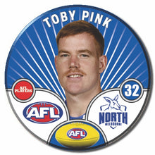AFL 2026 NORTH MELBOURNE Football Club - PINK, Toby