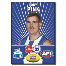 AFL 2026 NORTH MELBOURNE Football Club - PINK, Toby