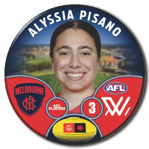 AFLW S9 Melbourne Football Club - PISANO, Alyssia